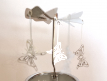 Glass Carousel - Butterfly